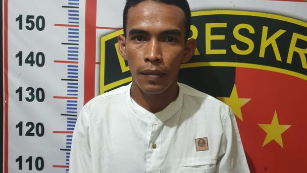 Nanang (32) pelaku pencurian uang milik pacarnya (Dok. Polres Musi Banyuasin)
