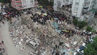 Korban Tewas Gempa Turki-Suriah Bertambah Jadi 1.600 Orang