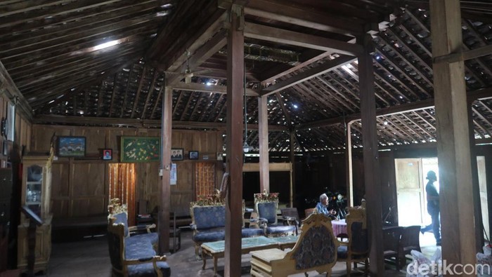 Rumah joglo berusia 250 tahun milik Suwardi (78) di Pedukuhan Trengguno Kidul, Kalurahan, Sidorejo, Kapanewon Ponjong, Kabupaten Gunungkidul. Foto diunggah Senin (6/2/2023).