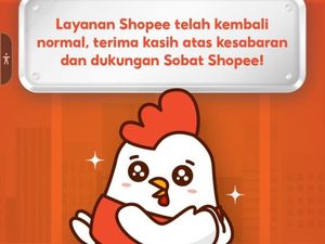 Sempat Error, Kini Shopee Sudah Bisa Digunakan Kembali