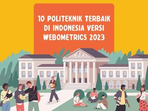 Infografis: 10 Politeknik Terbaik di Indonesia Versi Webometrics 2023