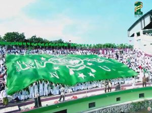 Resepsi Puncak 1 Abad Nahdlatul Ulama Resmi Dibuka Jokowi