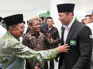AHY Bertemu JK hingga Ganjar di Harlah Satu Abad NU
