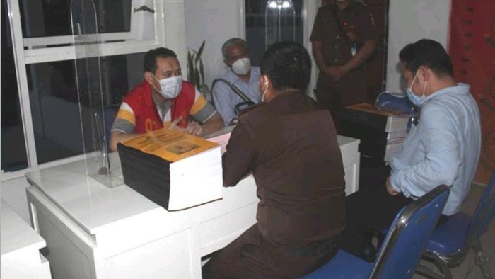Bupati Nganjuk non aktif Novi Rahman Hidayat dieksekusi