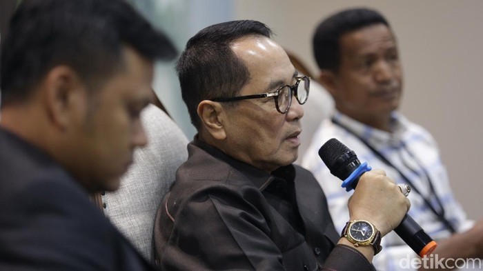 Diskusi forum legislasi soal target RUU Prolegnas digelar di Media Centre DPR, Kompleks Parlemen, Senayan, Jakarta.