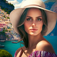 Foto wanita AI