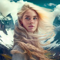 Foto wanita AI