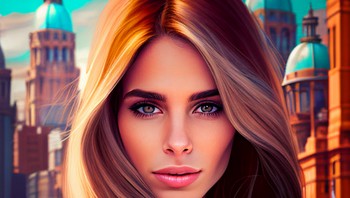 Gambaran wanita dari Argentina. Foto: twitter/CryptoTea_