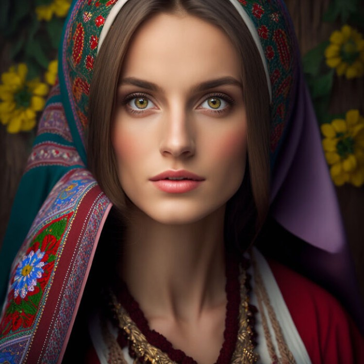 Foto wanita AI