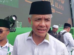 Hadiri Resepsi Puncak 1 Abad NU di Sidoarjo, Ganjar: Luar Biasa!