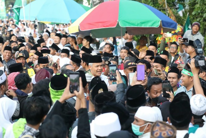 Ganjar Pranowo di Perayaan 1 Abad NU