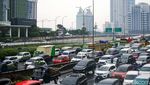 Genangan Surut, Jalan TB Simatupang Arah Fatmawati Macet Banget