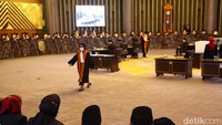 Sebanyak 44 hakim agung menyalurkan hak suaranya dengan cara mencentang 4 kandidat yang bersedia menduduki posisi tersebut.