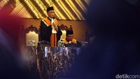Dalam sambutannya, Sunarto mengucapkan terima kasih karena pemilihan berjalan lancar. Pemilihan itu juga tidak ada isu suap dan black campaign.