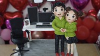 Rayakan ulang tahun ke-27, Jess No Limit mendapat kejutan manis dari sang istri, Sisca Kohl dan keluarganya.