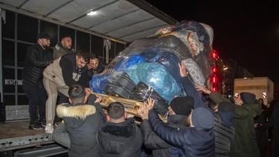 Komunitas di Jerman Kumpulkan Berton-ton Bantuan untuk Turki dan Suriah