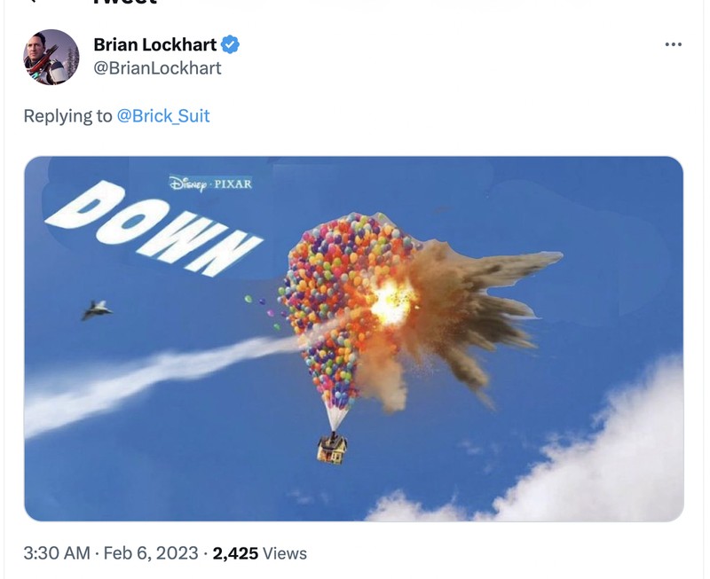 Meme balon mata-mata China