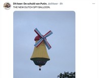 Meme balon mata-mata China