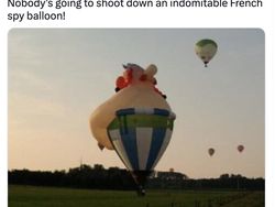 Meme Kocak Balon Mata-mata China Intai Amerika