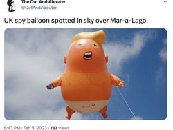 Meme Kocak Balon Mata-mata China Intai Amerika