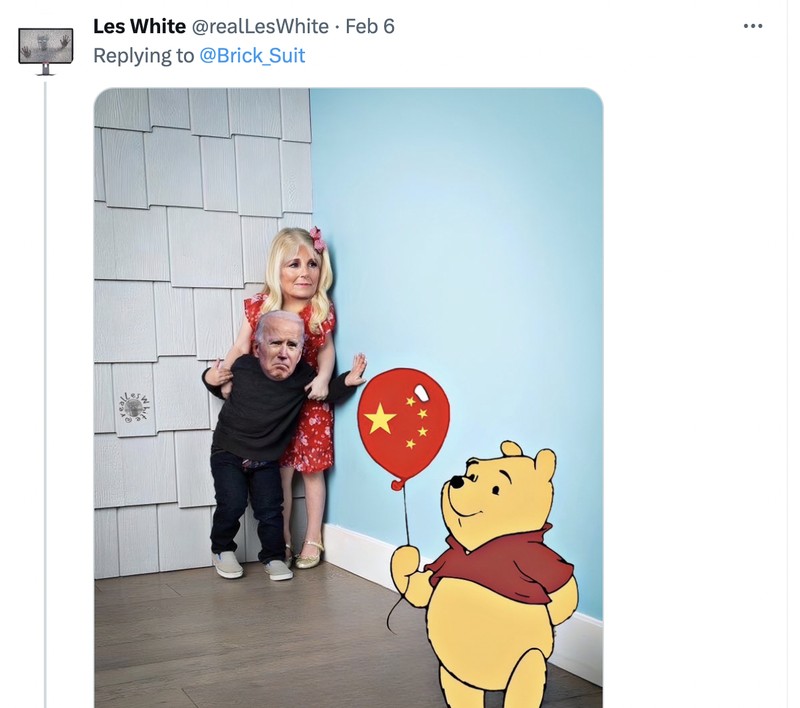 Meme balon mata-mata China