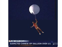 Meme Kocak Balon Mata-mata China Intai Amerika