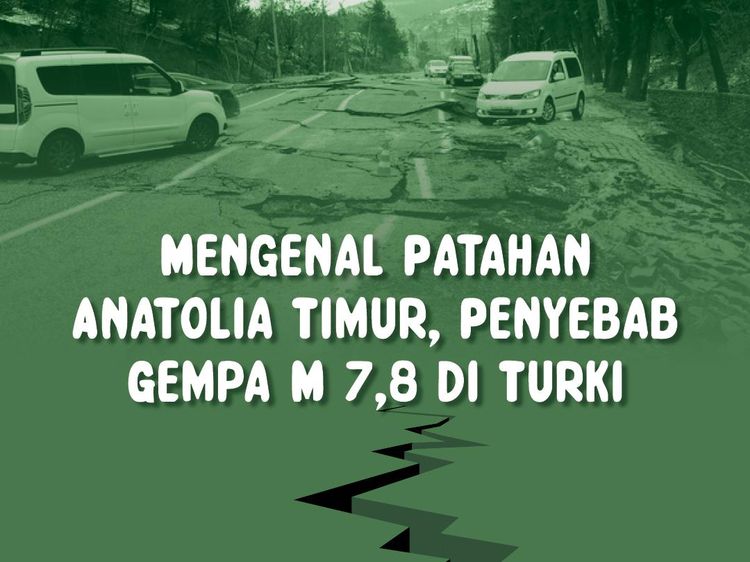 Infografis: Mengenal Patahan Anatolia Timur, Penyebab Gempa M 7,8 di Turki