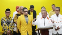 Pertemuan di DPP Golkar itu sebagai ajang silaturahmi dan konsolidasi jelang Pemilu 2024.