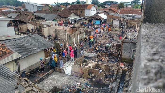 Potret rumah-rumah di Bandung korban kebakaran