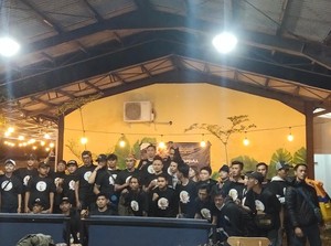 Relawan Ganjar Ajak Anak Muda Bandung Jaga Ketertiban di Jalan