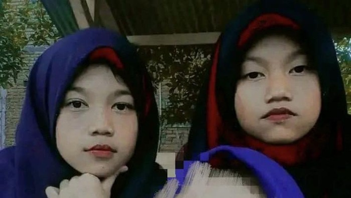 Tia Rahma (13) dan Fatma (11), remaja asal Sukabumi dilaporkan hilang.