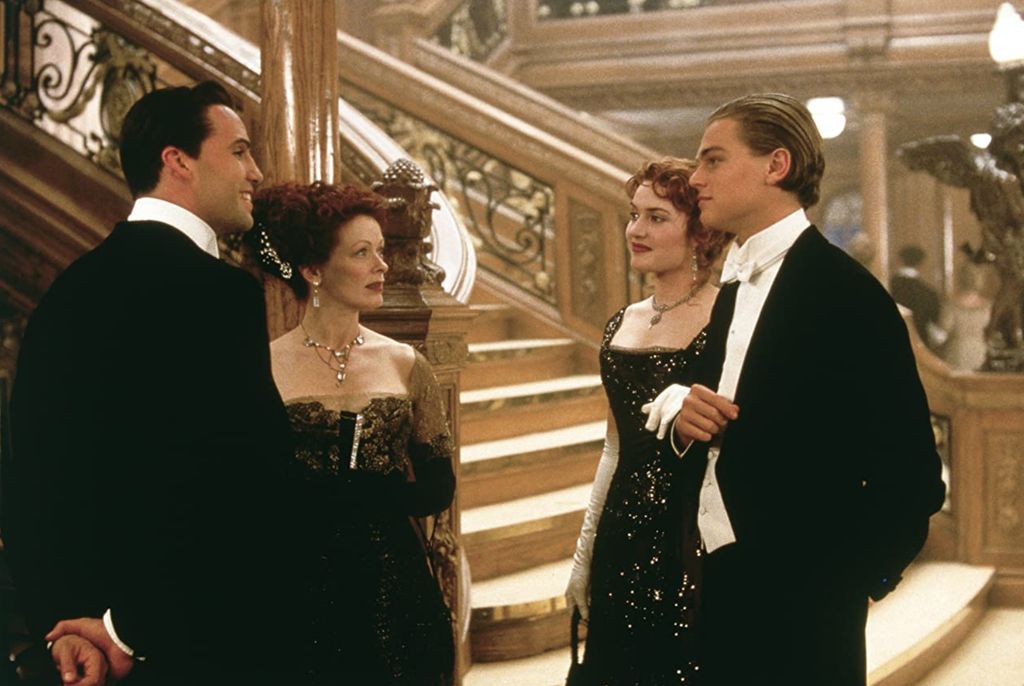 Cuplikan adegan di film Titanic (1997).