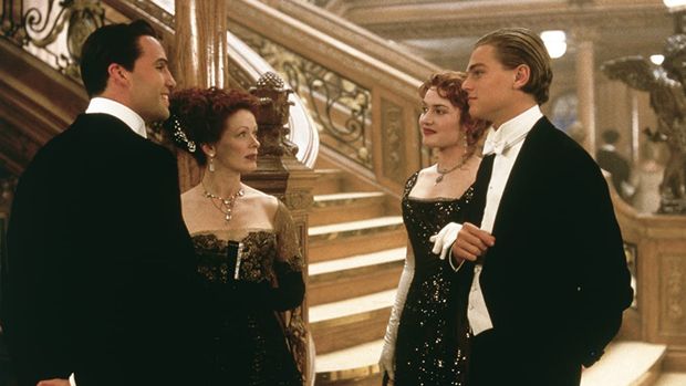Cuplikan adegan di film Titanic (1997).