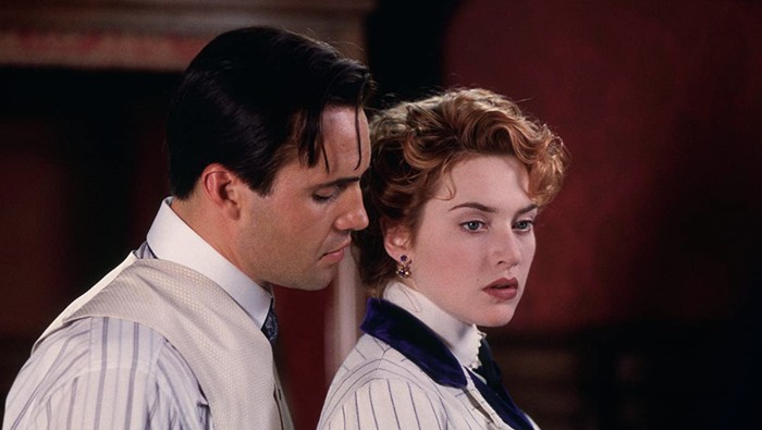 Cuplikan adegan di film Titanic (1997).