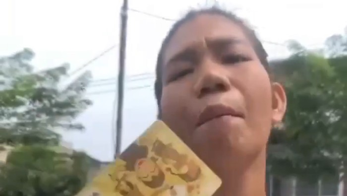 Video viral petugas E-Parkir di Medan yang paksa minta cash meski tak punya mesin pembayaran. (Foto: Istimewa)