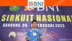 Allong Ardian si Pengagum Anthony Ginting Lolos 8 Besar BNI Sirnas 2023