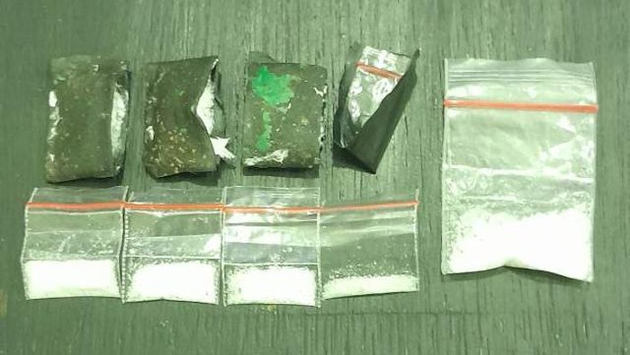 Barang bukti sabu yang disita (dok Polresta Bogor Kota)