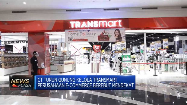 CT Turun Gunung, E-Commerce Berebut Mendekati Transmart