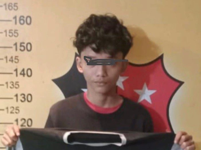DAS (19) pelaku perampasan HP siswi SMA hingga terseret di aspal. (Foto: Istimewa)