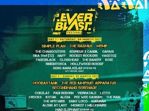 Penonton Mulai Memadati Gelaran Everblast Festival Hari Pertama