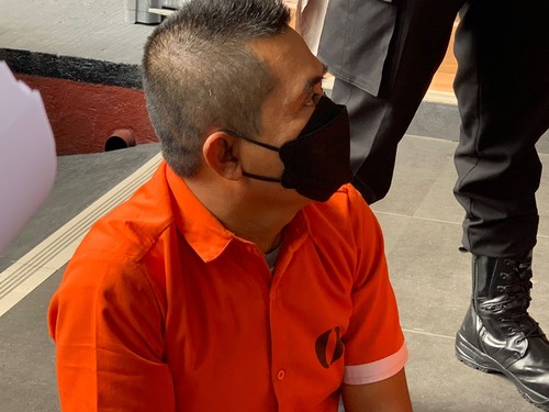 Ida Bagus Made Mantra, seorang petani di Gianyar, ditangkap polisi karena kasus penipuan modus loloskan tes CPNS. (Siti Muamalah)