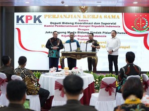 Sehari Usai Arahan Jokowi, Jaksa Agung dan Firli Bahuri Bahas Supervisi