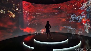 Ini sebenarnya dalam kondisi gelap sekali, tapi hasil fotonya tetap memuaskan. Foto: Fino/detikinet