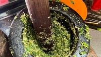 Kalau sambal hijau, rasanya lebih segar dan pedasnya lebih kuat. Tertarik coba?