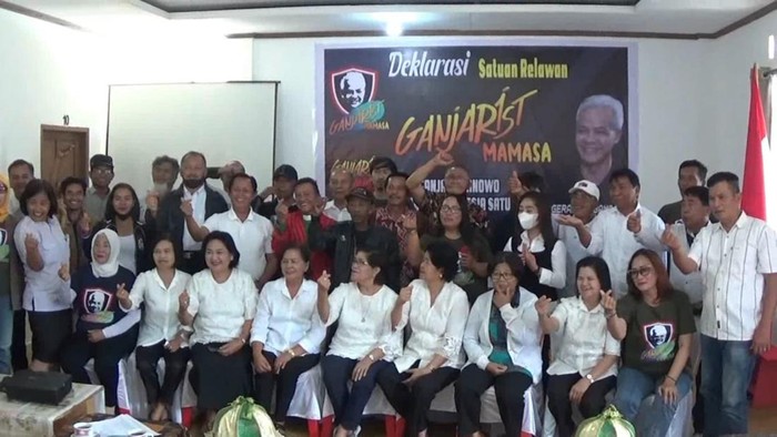 Ganjarist di Mamasa Deklarasi Dukung Ganjar Pranowo Jadi Capres 2024