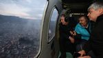 Momen 3 Menteri Turki Pantau Wilayah Gempa dari Helikopter