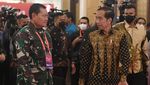 Momen Presiden Jokowi Hadiri Rapim TNI-Polri 2023