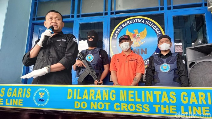 Mantan Napi Lapas Nusakambangan dibekuk BNN Kota Tegal