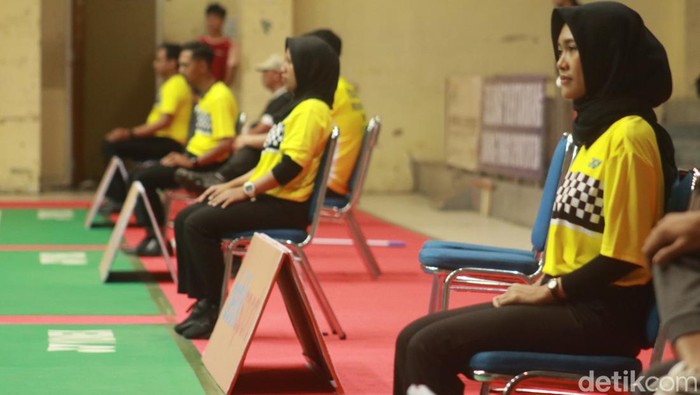 Para hakim garis yang bertugas di BNI Sirnas 20203.