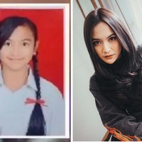 Begini pas foto Mahalini saat masih bersekolah. Ternyata sejak dulu Mahalini memang terlihat sudah cantik dengan rambut panjangnya. Foto: Instagram/@mahaliniraharja